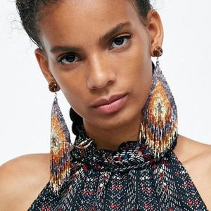 ZARA New Long Drop Earrings... LAST ONE!!!